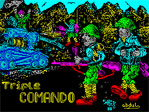 Triple Commando ZX Spectrum Loading Screen