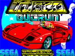 Turbo Out Run ZX Spectrum Loading Screen