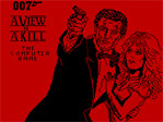 A View To a Kill ZX Spectrum Loading Screen