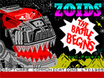 Zoids ZX Spectrum Loading Screen