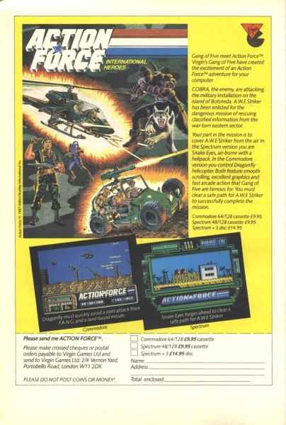 Action Force Marketing item 1
