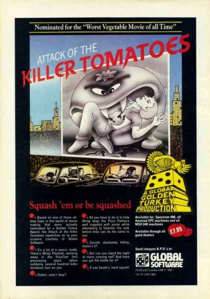 Attack of the Killer Tomatoes Marketing item 1