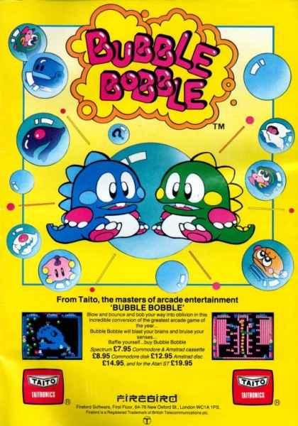 Bubble Bobble Marketing item 1