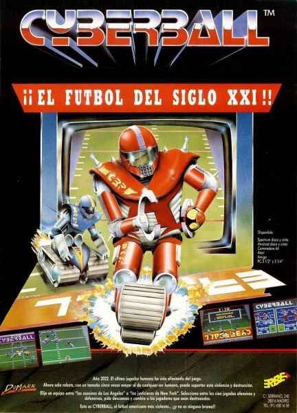 Cyberball Marketing item 2