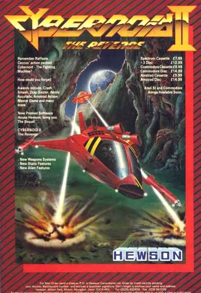 Cybernoid 2 Marketing item 1