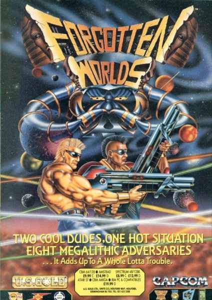 Forgotten Worlds Marketing item 1