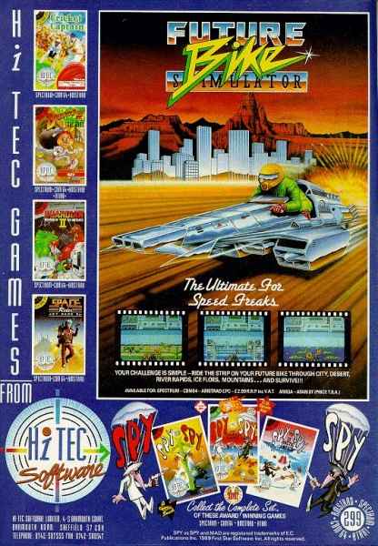 Future Bike Simulator Marketing item 1