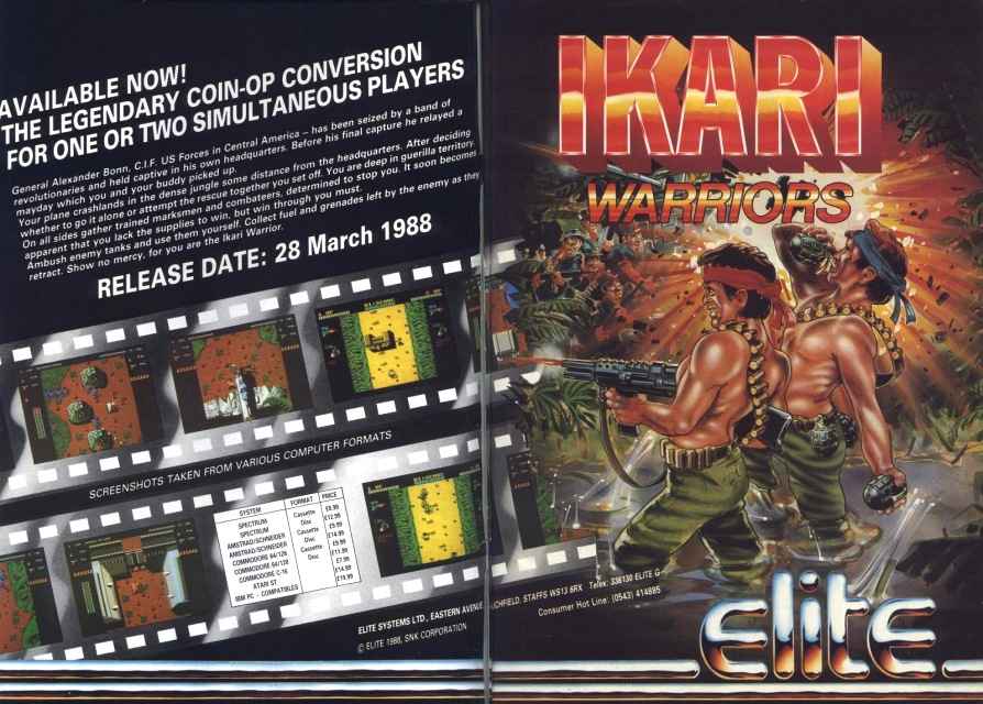 Ikari Warriors Marketing item 1