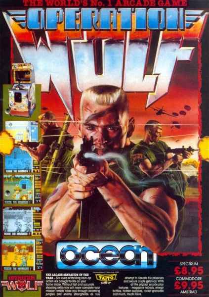 Operation Wolf Marketing item 1