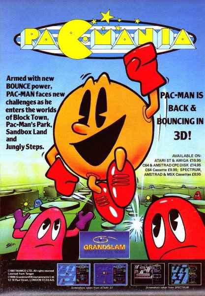 Pac-Mania Marketing item 1