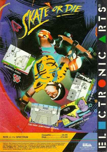 Skate or Die Marketing item 1