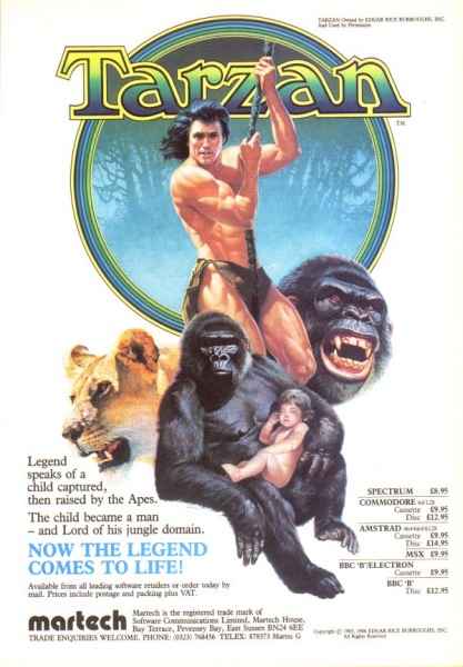 Tarzan Marketing item 1
