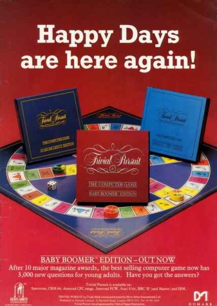 Trivial Pursuit : Baby Boomer Edition Marketing item 1