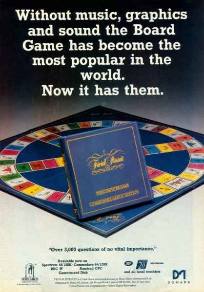 Trivial Pursuit Marketing item 1