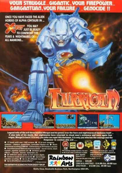 Turrican Marketing item 1