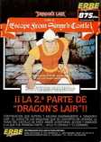 Dragons Lair 2 : Escape from Singes Castle Marketing item 2