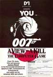 A View To a Kill Marketing item 1