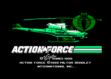 Action Force for the Amstrad CPC