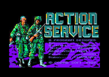 Action Service for the Amstrad CPC