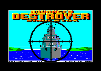 Advanced Destroyer Simulator for the Amstrad CPC