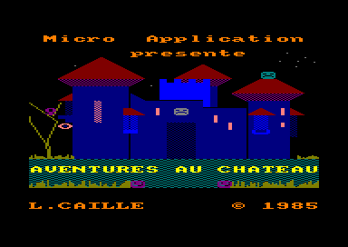 Adventures Au Chateau for the Amstrad CPC