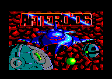 Afteroids for the Amstrad CPC