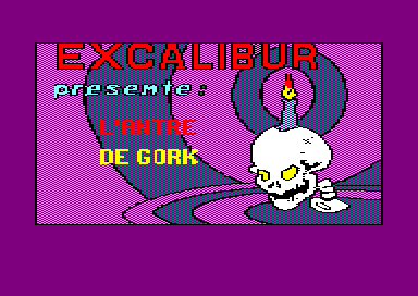 L`Antre De Gork for the Amstrad CPC