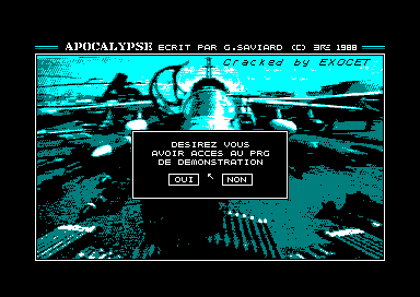 Apocalypse for the Amstrad CPC