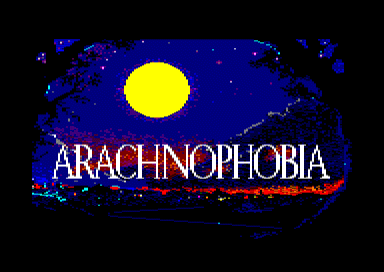 Arachnaphobia for the Amstrad CPC