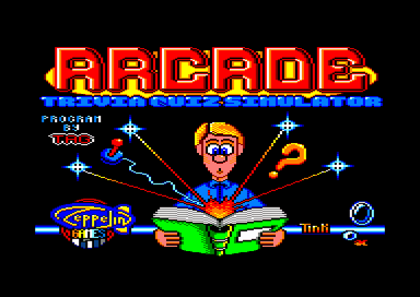 Arcade Trivia Quiz Simulator for the Amstrad CPC