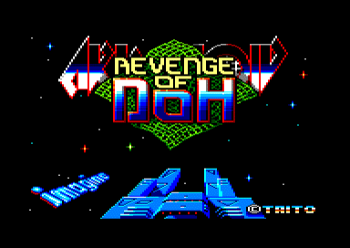 Arkanoid 2 : Revenge of Doh for the Amstrad CPC