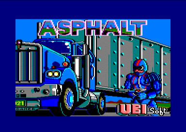 Asphalt for the Amstrad CPC