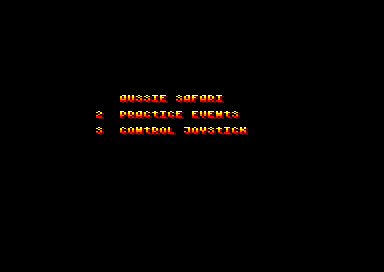 Aussie Safari for the Amstrad CPC