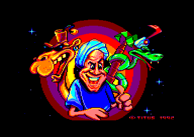 Les Aventures de Moktar for the Amstrad CPC