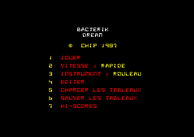 Bacterik Dream for the Amstrad CPC