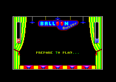 Balloon Buster for the Amstrad CPC