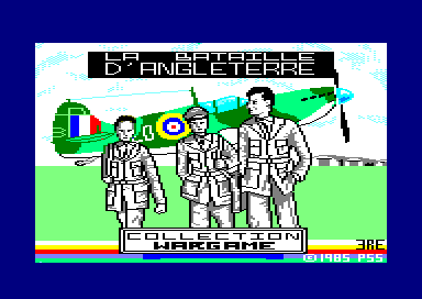 La Bataille D`Angleterre for the Amstrad CPC