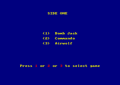 Best of Elite Volume 1 for the Amstrad CPC