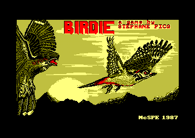 Birdie for the Amstrad CPC