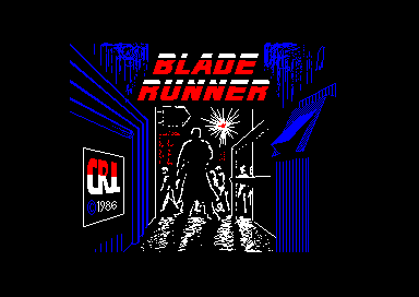 Blade Runner for the Amstrad CPC