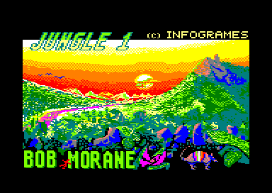 Bob Morane : Jungle 1 for the Amstrad CPC