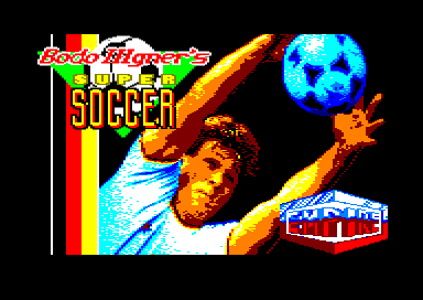Bodo Illgners Super Soccer for the Amstrad CPC