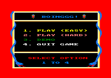 Boinggg! for the Amstrad CPC