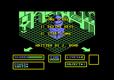 Bomb Scare for the Amstrad CPC