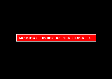 Bored of the Rings for the Amstrad CPC