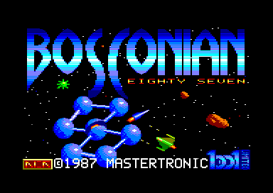 Bosconian 87 for the Amstrad CPC