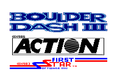 Boulderdash 3 for the Amstrad CPC