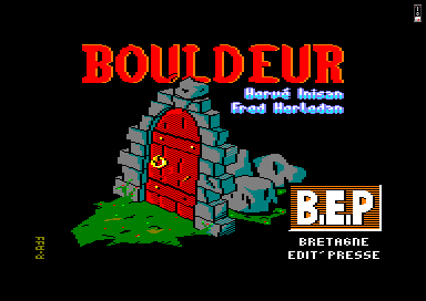 Bouldeur for the Amstrad CPC