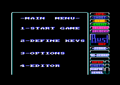 Bust Out! for the Amstrad CPC