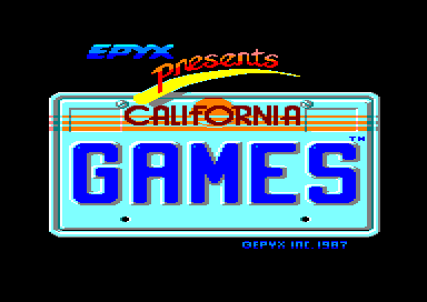 California Games for the Amstrad CPC